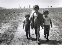 André Kertész: Esztergom 1917 June 27 (also known as “Three Roma Children”)