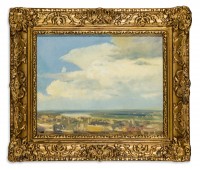 László Mednyánszky: untitled (view of Budapest), (known as “Clouds”)