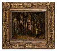 László Paál: untitled (known as “Sunset in the Forest” and “Sunshine in the Forest”), n.d. (1875)