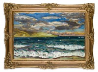 József Rippl-Rónai: untitled (seascape at Banyuls-sur-Mer), (known as “Stormy Sea”)