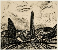 István Dési Huber: untitled (view of a factory), (known as “The Factory”)