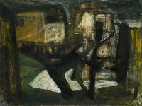Endre Domanovszky: untitled (known as “Dark Houses”)