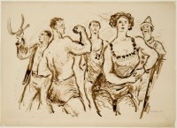 Sándor Bortnyik: untitled (known as “Circus Performers”)