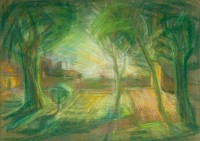 László Rozgonyi: untitled (trees), (known as “Green Landscape”)