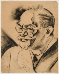 Hugó Scheiber: untitled (known as “Portrait of a Man”)
