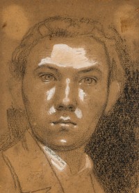 Bertalan Székely: Self Portrait