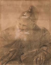 Mihály Zichy: untitled (known as “The Old Scholar”)